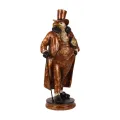Tafelklok Arend - goud - 58 cm
