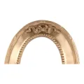 Fotolijst 9x13 cm - goud - messing - ovaal - staand