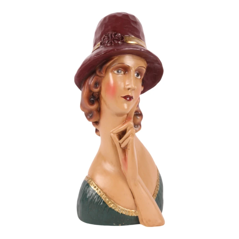 Büste Frau - Braun - 44,5 cm