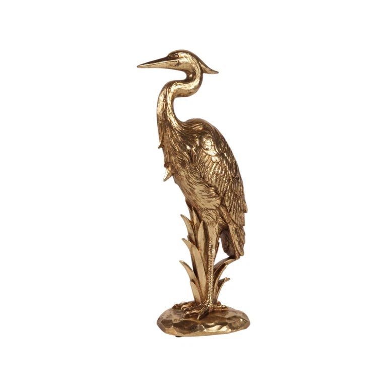 Reigerbild Gold - 28 cm - 1 Stück