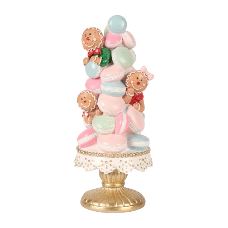 Dekoratort - rosa - 27 cm - Kunstharz