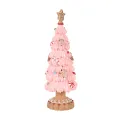 Miniatuurkerstboom - roze - 31,5 cm - kunsthars