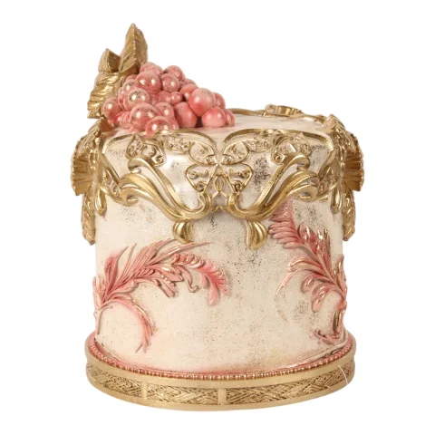 Decoratietaart - roze - 30 cm - kunsthars