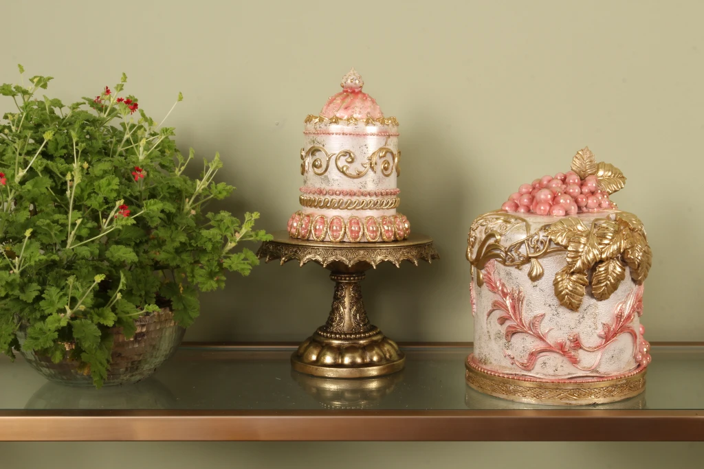 Dekorationskuchen – rosa – 30 cm – Kunstharz