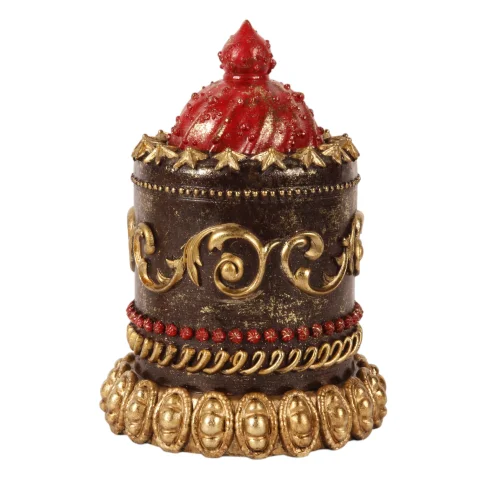 Decoratietaart - bruin - 23 cm - kunsthars