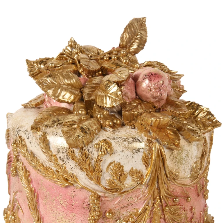 Dekoratortorte – rosa – 24 cm – Kunstharz