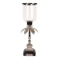 Windlicht 60 cm - Zilver - Koper / Glas