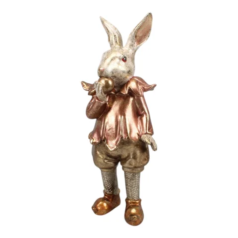 Konijn beeld resin 27 cm