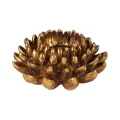 Kandelaar Bloem 12 cm - Goud - Resin