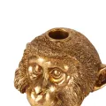 Kandelaar Aap 9 cm - Goud - Resin