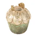 Kandelaar Cake 9 cm - Blauw - Resin