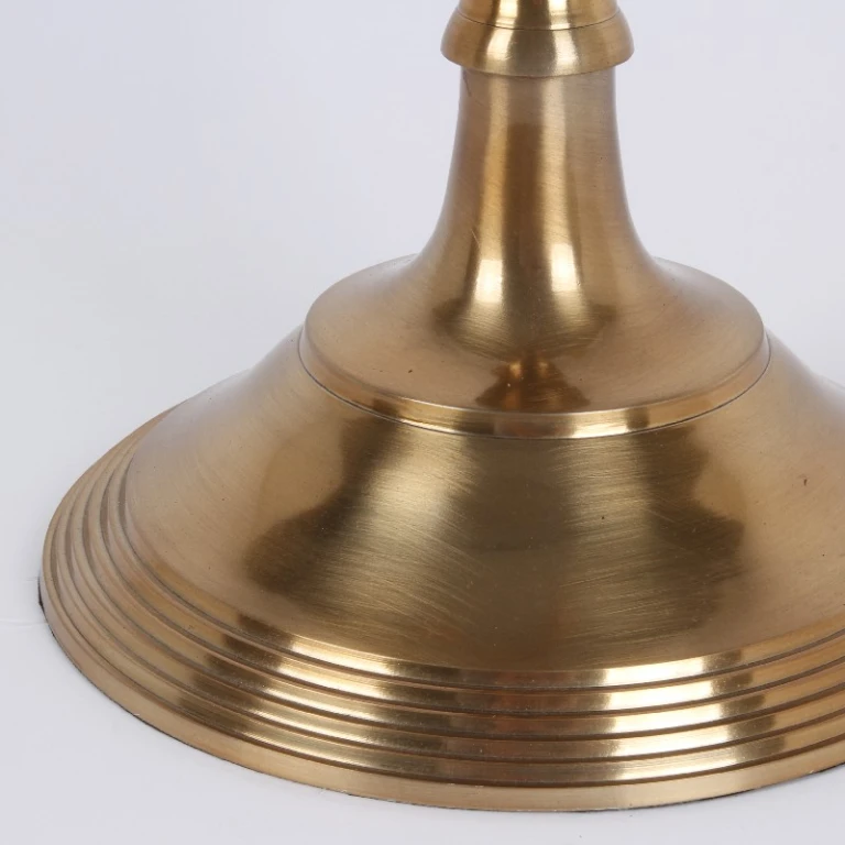 Kerzenständer 5-armig - 104 cm - gold - Aluminium