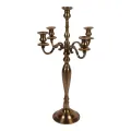 Kandelaber 5-armig - 80 cm - Gold - Aluminium