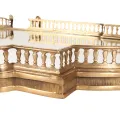Dienblad messing goud - 85 cm