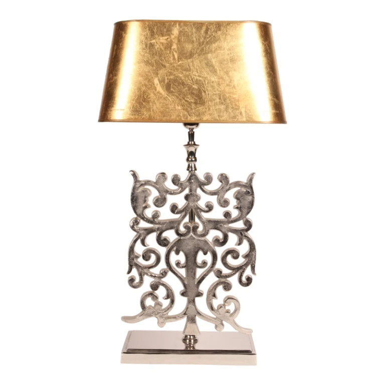 Tischlampe - Silber - Aluminium - 83 cm - 1 Stück