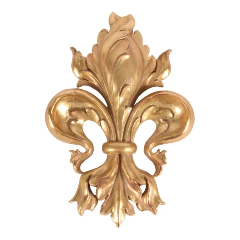Wandornament - goud - 33 cm - kunsthars
