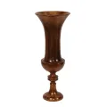 Vase - 73 cm - antikes Bronze - Aluminium