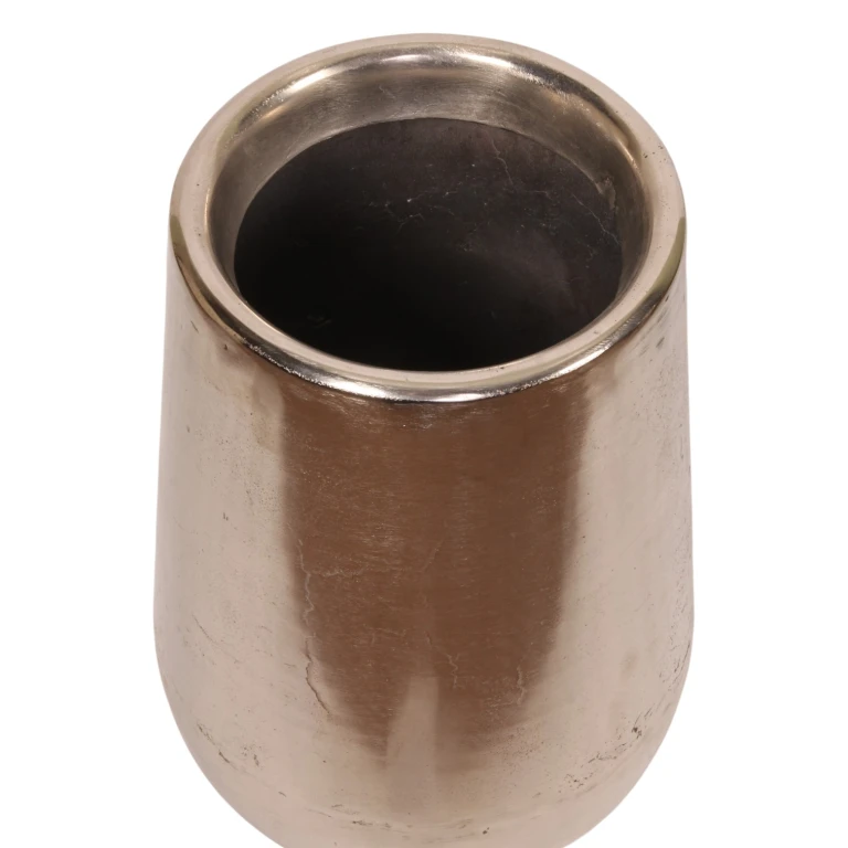 Dutch Style Flower Pot 45 cm - Silver - Aluminium