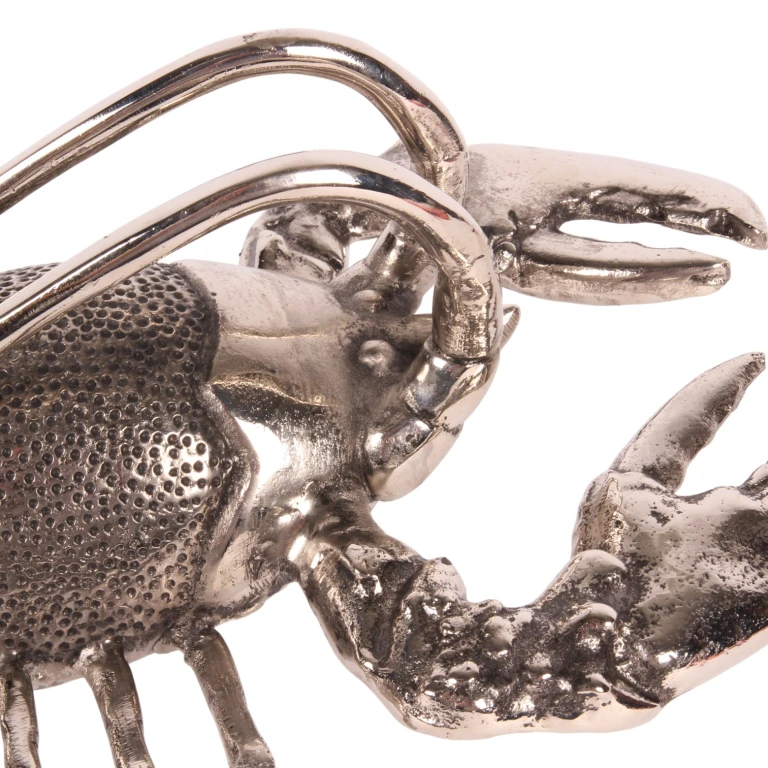 Flaschenhalter Hummer - Silber - Aluminium - 41 cm - 1 Stück