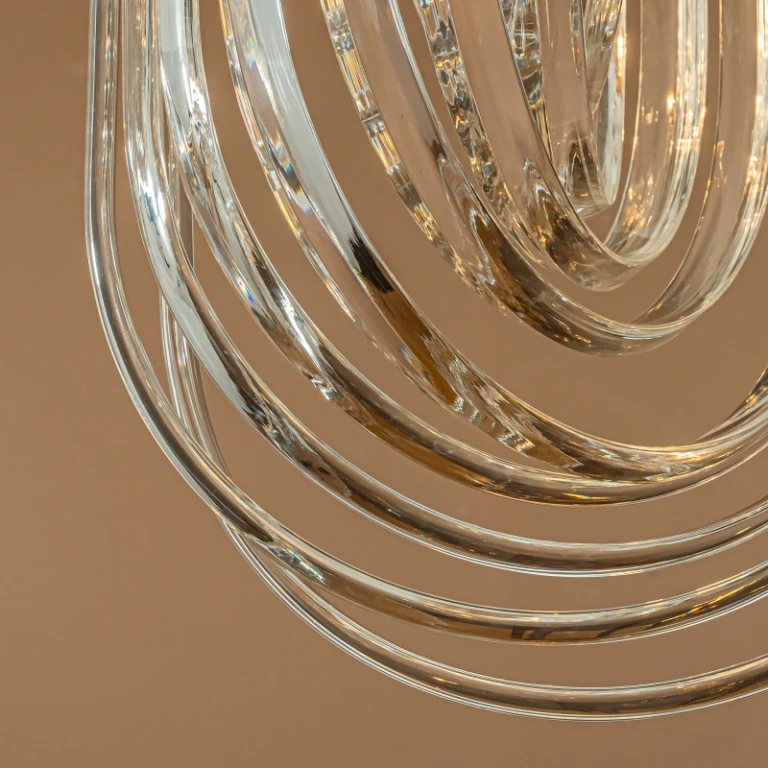 Dutch Style Kronleuchter Chelsea - 61 cm - Gold - Eisen und Glas