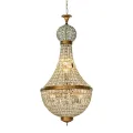 Dutch Style Kroonluchter Bombay - 110 cm - Goud - IJzer & Glas