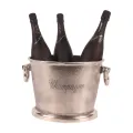 Champagnekoeler - Zilver - 22 cm